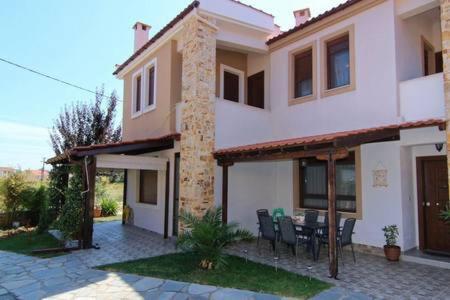 Golden Blue Villa Skala Potamia  Buitenkant foto